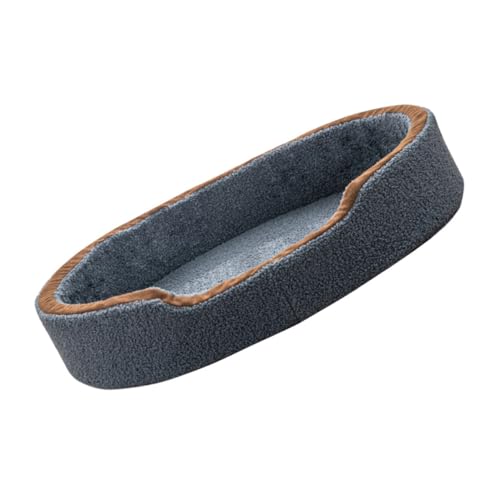 POPETPOP Schwamm Zwinger pet Bed petbett katzenliege Dog Bed Katzen schlafplatz Katzenbett Katzenkorbbett Katzengeschirr Katzennest Haustiernest-Schlafmatte Heimtierbedarf -Fleece von POPETPOP