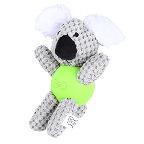 POPETPOP Soundspielzeug Für Hunde Kauspielzeug Kaut Petsrook Quietschspielzeug Für Hunde Quietschender Hund, Kleine Hunde Für Haustiere Animiert Welpe Hund Zahnbürste Light Grey von POPETPOP