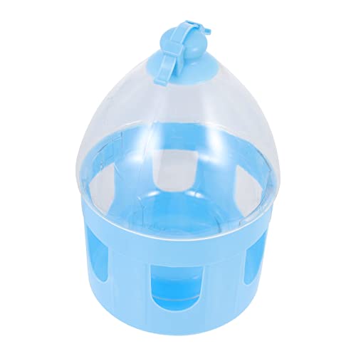 POPETPOP Taubenwasserfutter- 1Pc- Tauben- Plastiktrinker mit Griff Transparente Wasserkessel- Trinkflasche für Taube Vögel 4L von POPETPOP