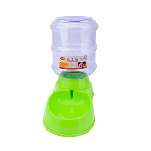 POPETPOP Trinkwasser Becken pet Feeder Haustierfutterautomat Sprinkler Automatischer Wassernapf für Hunde Hundebrunnen katzenfutter automatische Fütterungsvorrichtung Fütterungsgerät Green von POPETPOP