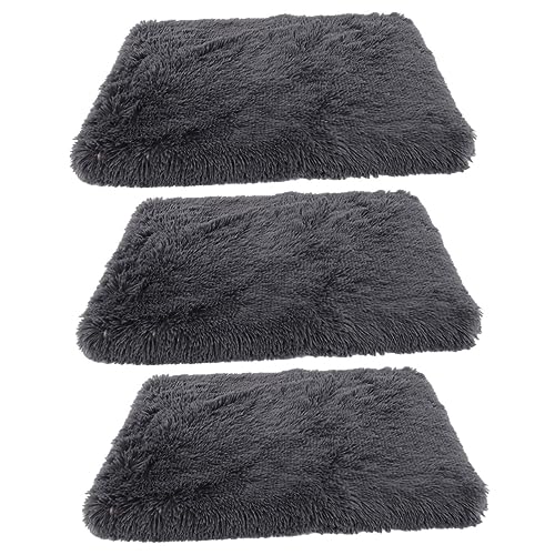 POPETPOP Wärmendes Haustierbett 3 Stück Quadratisches Liegesofa Großes Hundesofa Großes Kiste Hundesofa Matte Winter Warmes Hundenest-Pads Kleine Hundematte Sofa von POPETPOP