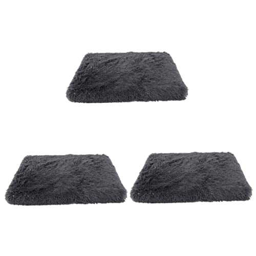 POPETPOP 3st Beruhigendes Hundebett Selbstwärmende Liege Für Haustiere Nestmatte Für Welpen Hund Sofa Matte Hund Bodenmatte Haustier Bettwäsche Hundekissenbett Tuch Flauschige Chaiselongue von POPETPOP