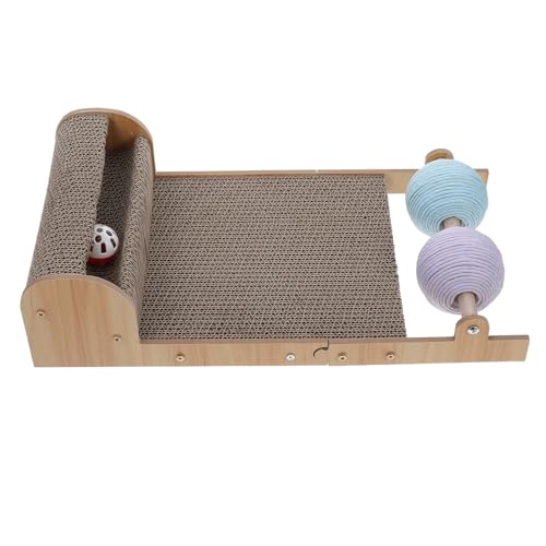 POPETPOP kratzbaum für Katzen Katzenkratzer Katzenliege katzensofa Katzenkratzspielzeug Katzenaccessoires entzückender Kätzchenkratzer Kratzcouch für Katzen Autokratzer Kratzpad Wellpapier von POPETPOP