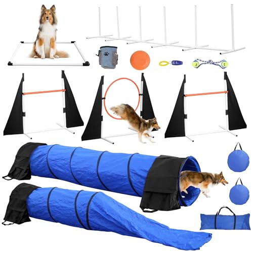 POPMOON Agility-Trainingsgerät für Hunde, perfektes Agility-Trainingsgerät für Hunde, geeignet für drinnen und draußen von POPMOON