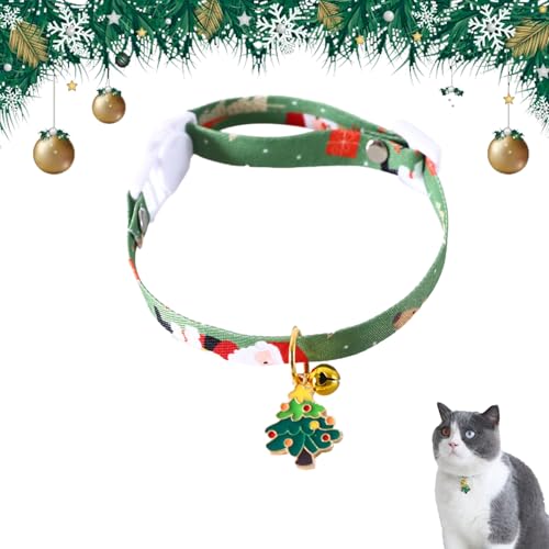 Hundehalsband Weihnachten Haustier Halsband Hundehalsband Dog Christmas Collar Katzen Hunde Weihnachtskostüm Weihnachten Dekoration von PORUPAEL