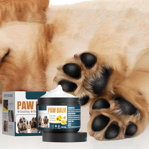 Pet Claw Balm Dogs with Plant Formula Moisturizes Supports Dry Paws Damaged Repairs,Paws Heals Cracked von POWWA