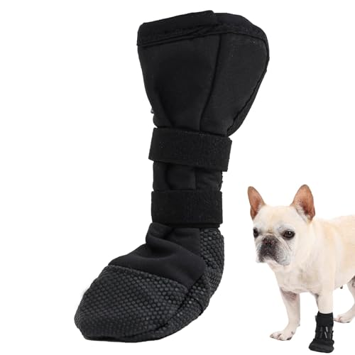 Dog Paws Recovery Shoe,Hundeschuhe zur Erholung,Hundeschuhe Pfotenschutz,Haustierwunden Verhindern Lecken,Atmungsaktiv,Weich,Biss,Nässe Und Infektion,Waschbar Und Wasserdicht Für Postoperative (L) von PPGGOPP