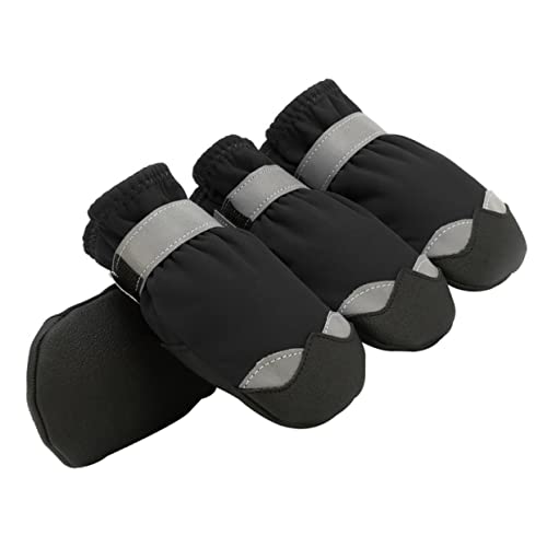 PRETYZOOM 1 Satz Haustier wasserdichte Schuhe Welpenstiefel Regenstiefel Für Welpen Hundesocken Welpen- Verstellbare Hundeschuhe Hundestiefel rutschfest Nylon Hundepfotenabdeckung von PRETYZOOM