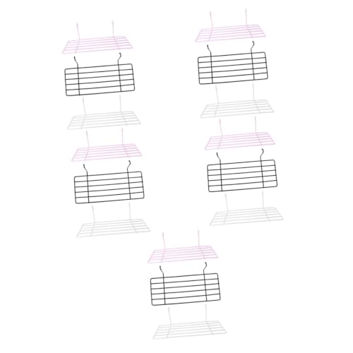 PRETYZOOM 15 STK Wandplattform Für Vogelkäfige Spielzeug Eisen Dekorationen Aufhänger von PRETYZOOM