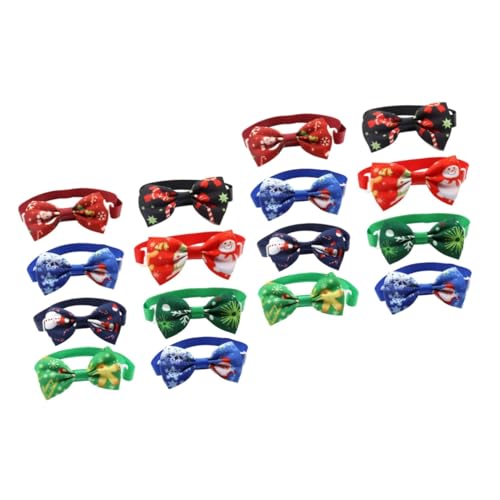 PRETYZOOM 2sets Festliche Hund Party Fliegen Weihnachten Bowknot Krawatten Pet Kostüm Dekorative Lieferungen 8 Stücke * 2 von PRETYZOOM