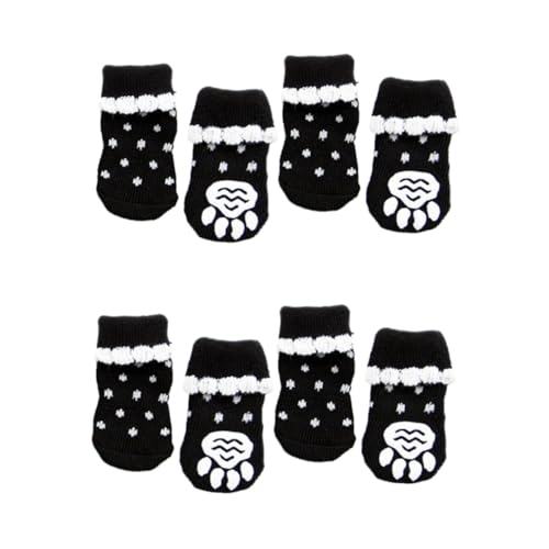 PRETYZOOM 2St rutschfeste Hundesocken rutschfeste Socken für Haustiere Keine Socken Bedruckte Socken Anti-Hunde-Socken sockenschuhe Haustiersocken warme Socken für Haustier Wintersocken von PRETYZOOM