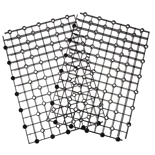 PRETYZOOM Praktische Aquarium-trennwand 2 Stück Kunststoff-kies-Aquarium-Gitter-trennwand Für Fischtank von PRETYZOOM