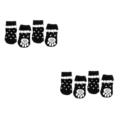 PRETYZOOM 2st Keine Hundesocken Fußbedeckungen Für Hunde Weihnachtssocken Für Hunde Hundepfotenabdeckung Pfotenpolsterschutz Socken Mit Hundegriff Hund Füße Schutz Wintersocken Spitze von PRETYZOOM