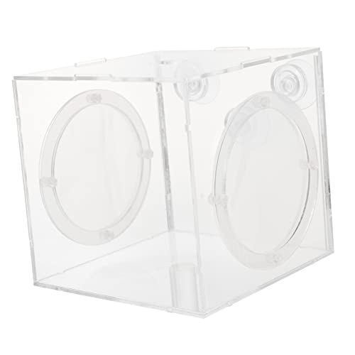 PRETYZOOM 3er-Box Isolationsbox Für Aquarien Behälter Für Die Fischzucht Fischnetz-Aquarium Einsteiger-Aquarium Aufzucht Für Aquarienfische Aquarienteiler Acryl Baby Inkubationsbox von PRETYZOOM