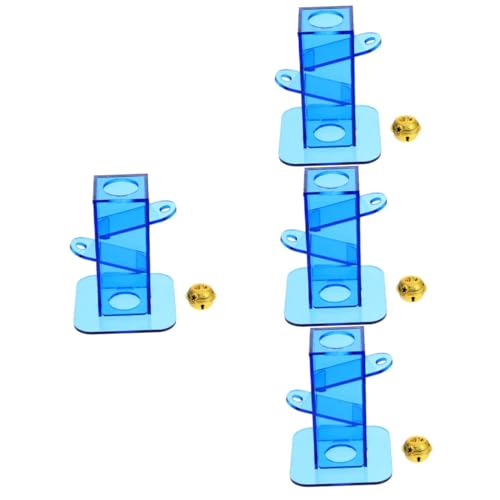 PRETYZOOM 4 Stück Trainingsspielzeug für Papageien Spielzeug für Vogelkäfige Vogel Intelligenz Spielzeuge Nymphensittich interaktives Spielzeug Papageienturm Spielzeug Vögel Nahrungssuche von PRETYZOOM