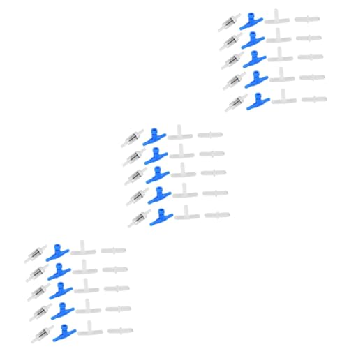 PRETYZOOM 60 Stk Schlauchsplitter Schlaucharmaturen Aquarium Mit Luftpumpe Luftstromteiler Für Aquarien Lieferungen Von Wasserzubehör Rückschlagventile Für Aquarien Sauerstoff-shunt-Kopf von PRETYZOOM