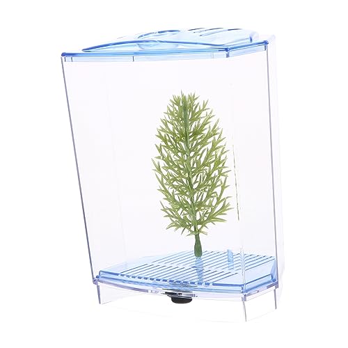 PRETYZOOM Züchterbox Für Aquarium Kunststoff Mini-Aquarium Behälter Dekoratives Desktop-Aquarium Für Zuhause von PRETYZOOM