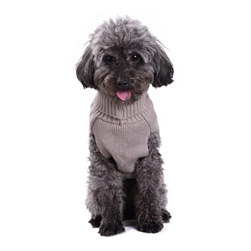 PRETYZOOM Gestreifter Hundepullover Pullover Für Hunde Klein Hundepullover Fallen Weihnachtspullover Hund Winterpullover Für Hunde Winterwarme Hundekleidung Haustier Kleiner Hund Großer Hund von PRETYZOOM