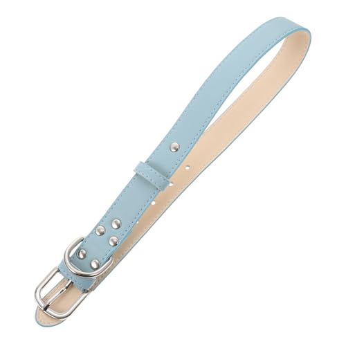 PRETYZOOM Basic Hundehalsband Haustier Sicherheitsschnalle Pu Hundehals Kreis Welpenhalsband Haustierhalsbänder Für Hunde von PRETYZOOM