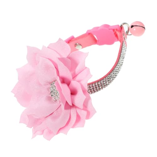 PRETYZOOM Hundehalsband Für Große Hunde Abriebfestes Katzenhalsband Blumen-welpenhalsband Kleines Hundehalsband Dekoratives Hundehalsband Verstellbares Halsband Für Hund Samt Xs Tragbar von PRETYZOOM