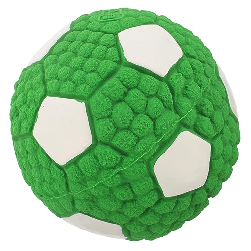 PRETYZOOM Hundespielzeugball Hunde Quietschender Ball Beißspielzeug Für Quietschball Für Hunde Quietschende Bälle Für Kleine Hunde Spielzeug Für Haustiere Golden Retriever Der Hund Gummi von PRETYZOOM