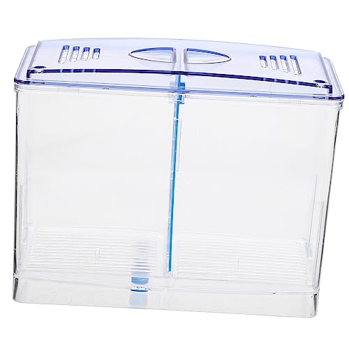 PRETYZOOM Kasten Betta Tank Isolationsbox Trennwand Für Aquarien Set Zum Brüten Von Artemia Zucht Garnelenbecken Geistergarnelen Kleine Behälter Fisch Acryl Aquarium Inkubationsbox von PRETYZOOM