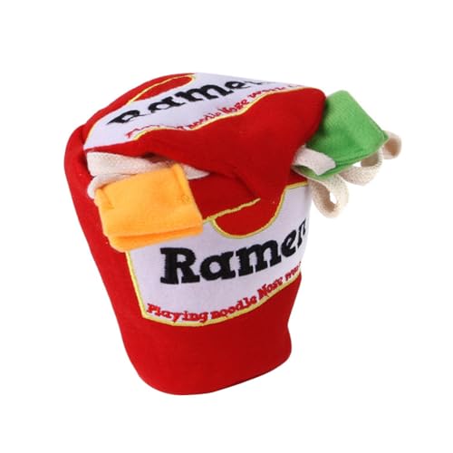 PRETYZOOM Pet Noodle Bucket Stuffed Puppy Dog Plush Dogman Toys Plush Dog Toy Hide and Seek Dog Toys Dog Bite Toys Squeaky Dog Toys Interactive Puppy Toy Funny Treat Toy Puppy Supplies Cute von PRETYZOOM