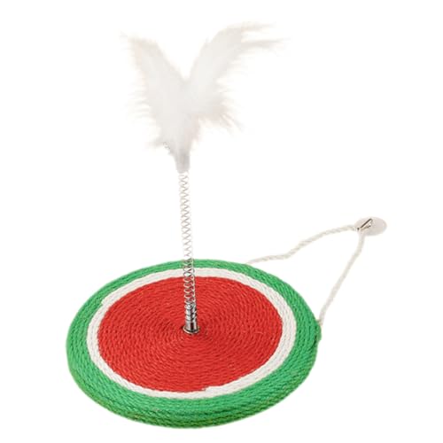 PRETYZOOM Sisal Ball Katzen Spielzeug Hängender Katzenkratzer Kratzspielzeug Für Katzen Katzenzubehör Kratzbrett Für Katzen Kratzspielzeug Für Kätzchen Kratzunterlage Für MDF Notiz Necken von PRETYZOOM