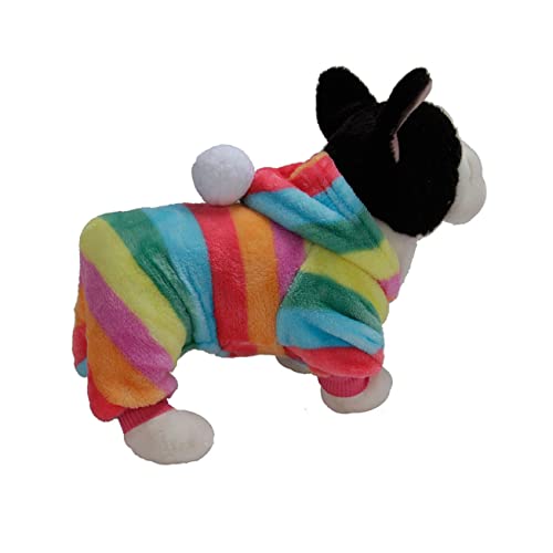 PRETYZOOM Warmes Hundekostü Hund Warm -Hoodie Katzen-Hoodie Warme Jacke Katzen-Winter-Hoodie Fleece-hundemantel-welpen-Outfit Pullover Decke Hoodie Warmer Haustiermantel Dackel Shirt von PRETYZOOM