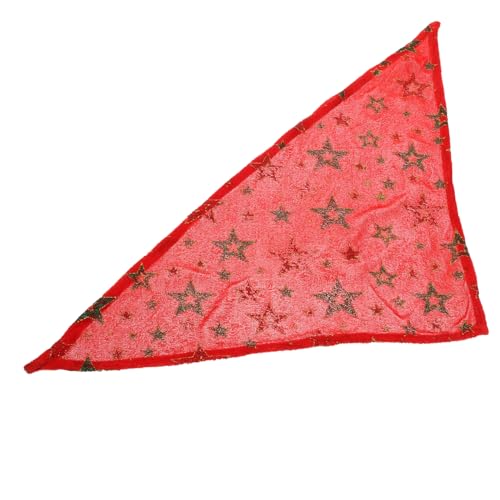 PRETYZOOM Haustier-dreieckstuch Weihnachts-Hunde-Bandana Modisches Haustierzubehör für Hundehalsband von PRETYZOOM