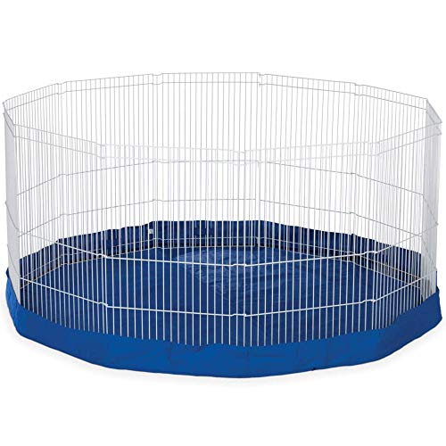 Prevue Pet Products SPV40098 Matte/Abdeckung für 11-Panel Spielgehege, blau von Prevue Hendryx