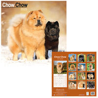 Rassekalender 2025 [Chow Chow] von PRO PET MARKENVERTRIEB