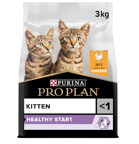 Pro Plan Purina Katzenfutter Junior mit OPTISTART reich an Hähnchen - 3 kg von PURINA PRO PLAN