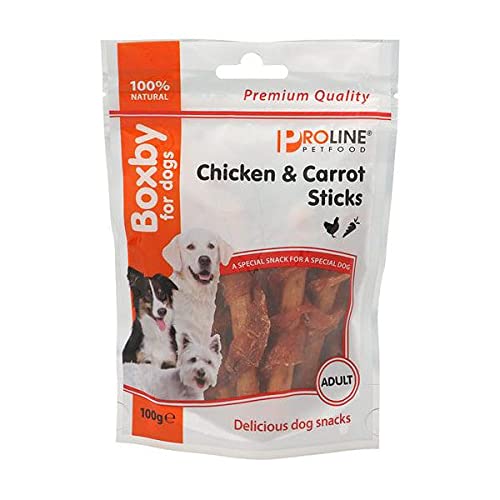 Boxby 2er-Set Huhn und Karotte, 100 g von PROLINE PETFOOD