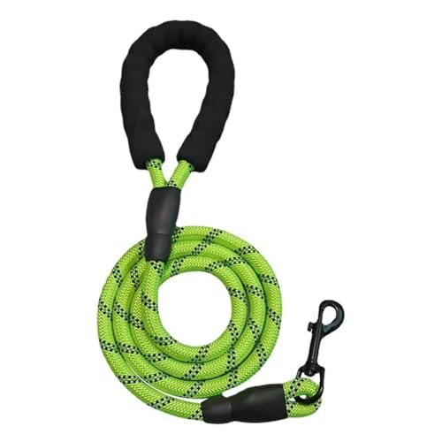 Hundeschleppseil, Starke Hundeleine, Haustierleinen, reflektierende Leine for große, kleine, mittelgroße Hundeleine, Drag Pull Tow, Golden Retriever Hundeleine(Green,0.8cm 2M) von PRPRP