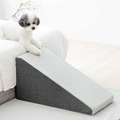 Haustiertreppe, kleines Hundebett, Sofa mit Kletterleiter, abnehmbar und waschbar, universelle Hundetreppe mit Gefälle für ältere Hunde (Grizzle) von PRUJOY