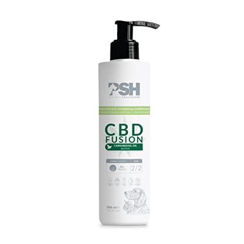 PSH Premium Herbal Fusion Conditioner für Hunde, CBD-Öl, 300 ml von PSH PET SKIN HEALTHCARE