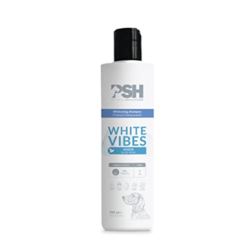 PSH Whitening Vibes Shampoo für Hunde mit weißem Haar, 300 ml von PSH PET SKIN HEALTHCARE