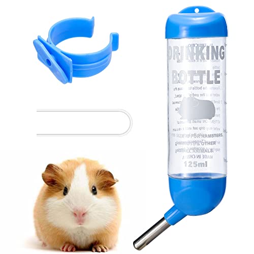 PStarDMoon Kleine Tiere Wasserflasche, Kaninchen Wasserflasche, Hamster Wasserflasche, Meerschweinchen Wasserflasche, Geeignet für Kaninchen Chinchilla Hamster Meerschweinchen Rennmäuse Murmeltier von PStarDMoon