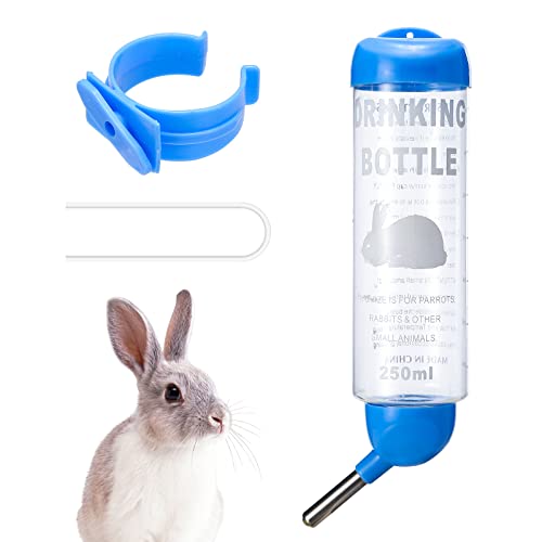 PStarDMoon Kleine Tiere Wasserflasche, Kaninchen Wasserflasche, Hamster Wasserflasche, Meerschweinchen Wasserflasche, Geeignet für Kaninchen Chinchilla Hamster Meerschweinchen Rennmäuse Murmeltier von PStarDMoon