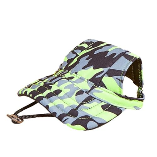 PTILSERY Baseballhut für Welpen, Hund, Sonnenhaube, Sportmütze, Outdoor-Kleidung, Hundesonnenhaube, Outfit für Haustiere, Segeltuch von PTILSERY