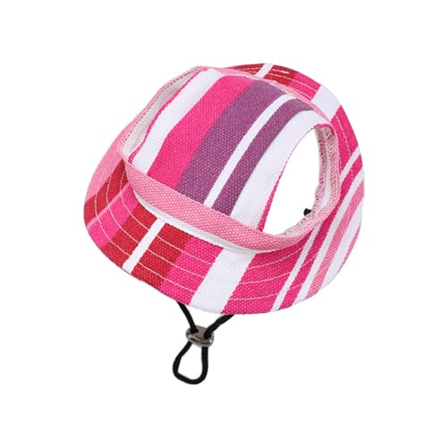 PTILSERY Baseballhut für Welpen, Hund, Sonnenhut, Sporthut, Sonnenhut, Outdoor-Kleidung, Hundesonnenhaube, Outfit für Haustiere, Segeltuch von PTILSERY