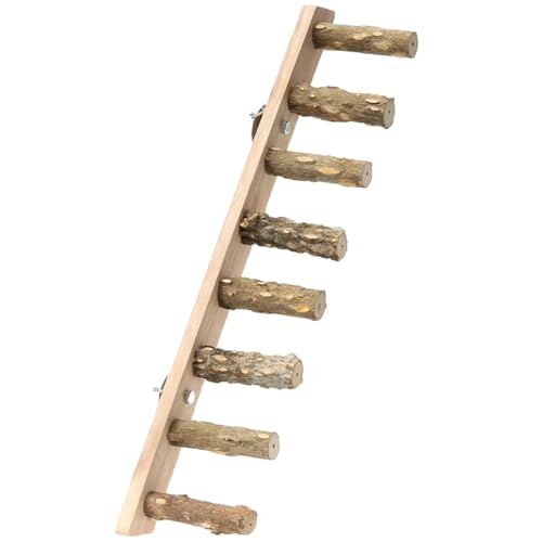 PTILSERY Papageien Leiter Kratzstange Ständer Vogelständer Käfig Spielzeug Stick Rack Spielzeug Ast Leiter Klettern Stehen von PTILSERY