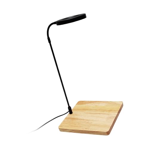 PTILSERY Rotierbare LED-Aquariumlampe mit Ständer aus Naturholz für kleine Aquarien, Sukkulenten, Topfpflanzen, Landsacping-Lampe PTILSERY Rotierbare LED-Aquariumlampe mit Ständer aus Naturholz für kleine Aquarien, Sukkulenten, Topfpflanzen, Landsacping-Lampe von PTILSERY