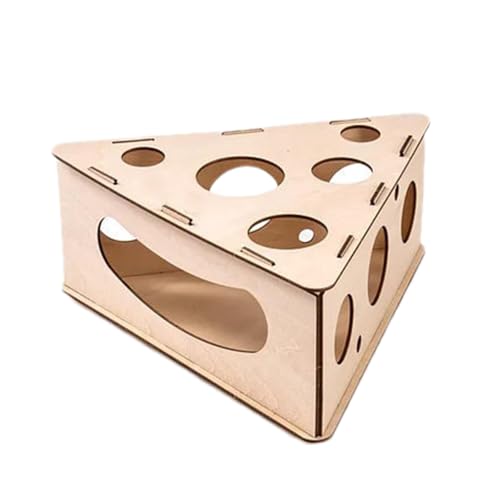 Katzenpuzzle Box - Lustiges Katzenpuzzle Spielzeug | Holz Interaktives Leckerlis Labyrinth Katzenpuzzle Futterspender Leckerli-Box für Indoor-Katzen Anreicherung Futterspender Spielzeug von PUCHEN