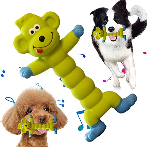 PUCHEN Grunting Dog Toy - Dog Squeaky Toy Latex Dog Toys with Sound Squeaker Grunting Dog Toy - Latex Grunting Dog Toy Relief for Dog Puppy Toys, Cute Rubber Sound Grunting Squeak Latex Pet von PUCHEN