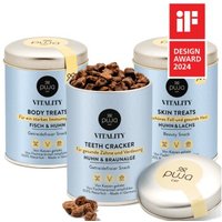 PUJA Dreifach Fit Snacks Vitality Body + Skin + Teeth für Katzen von PUJA