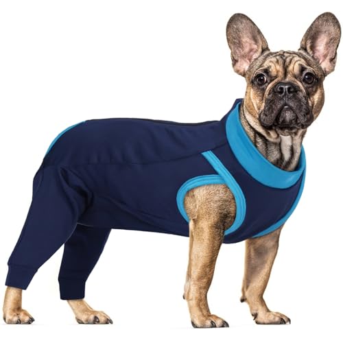 PUMYPOREITY Hundebody mit Beinen, Hundebody Hinterbeine Hunde Op Body Rüde Bandage Hund Hinterbeine Hundeschenkel Schutz(Marineblau, S) von PUMYPOREITY