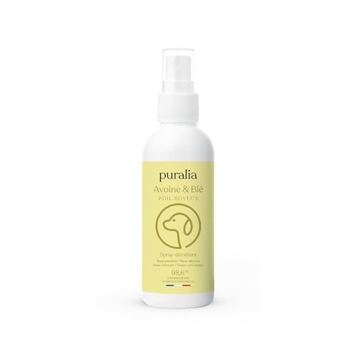 puralia - Zerkleinerungsspray für Hunde, 150 ml – 98,6 % Inhaltsstoffe natürlichen Ursprungs – Formel auf Basis von Hafer und Weizen von PURALIA