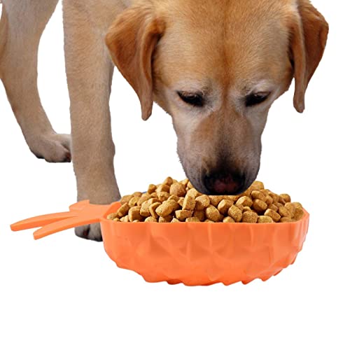 Langsamer Futternapf für Hunde - Langsamer Futternapf für Hunde in Obstform für große Rassen,Erhöhte Katze Hund Slow Feeder Trainingsplatte Futternapf Langsames Essen gesund für kleine Purble von PURBLE